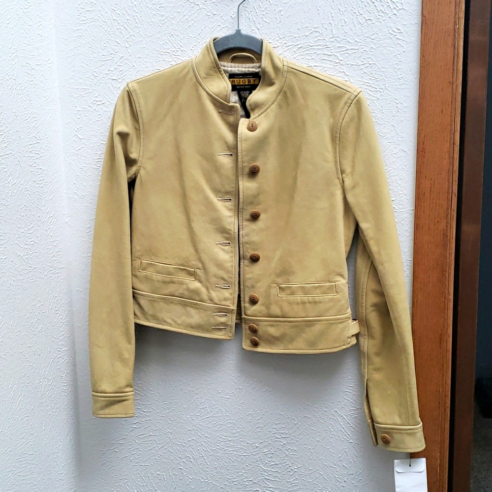 Ralph Lauren Rugby Leather Jacket